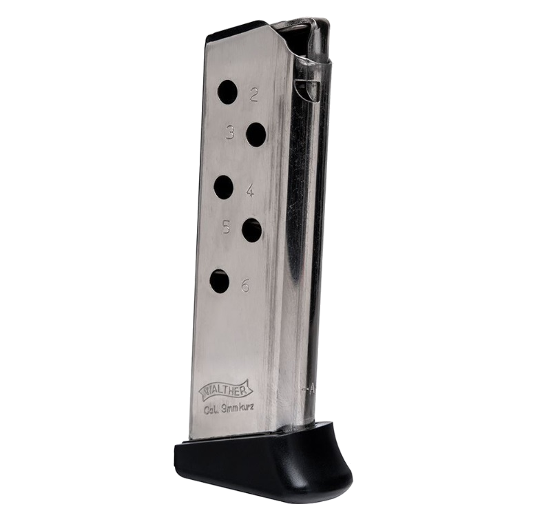 Walther PPK .380 ACP 6-Round Magazine