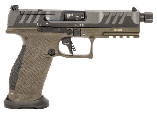 Walther PDP PRO SD Full Size 9mm Pistol – OD Green
