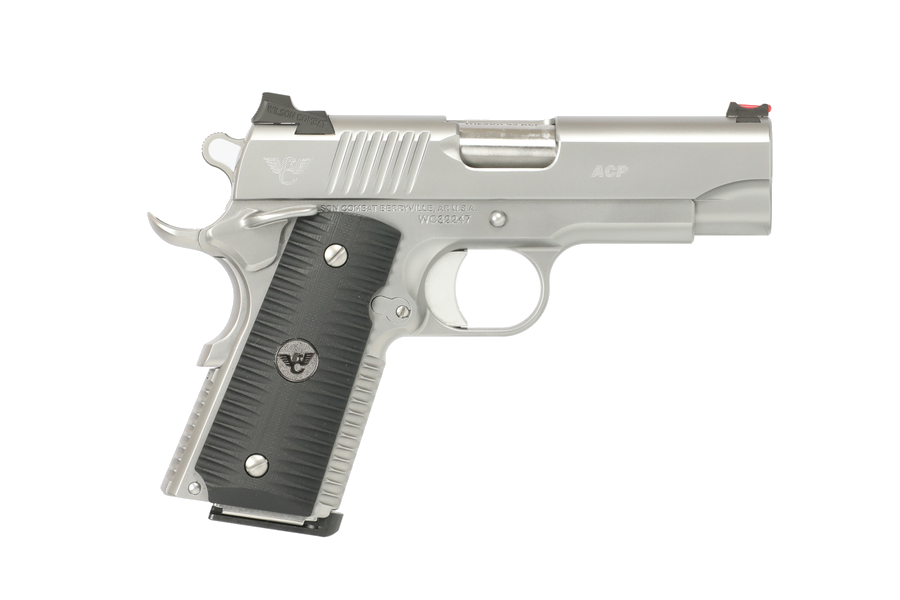 Wilson Combat ACP Compact .45 ACP Pistol – Stainless