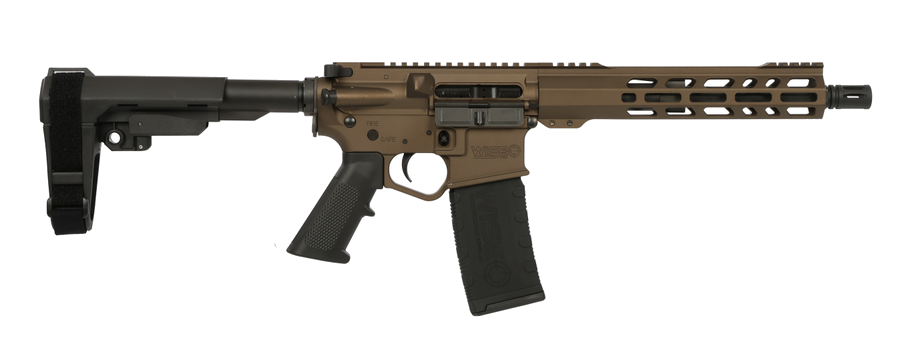 Wise Arms Wa-15b 5.56 NATO Pistol – 10.5" Barrel, Midnight Bronze