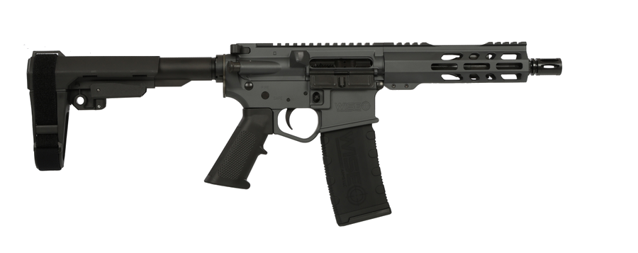 Wise Arms Wa-15b 5.56 NATO Pistol – 7.5" Barrel, Grey