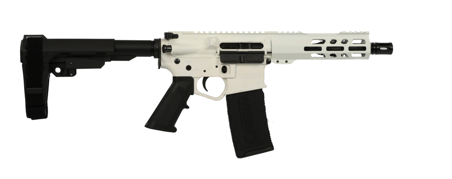 Wise Arms Wa-15b .300 Blackout Pistol – 7.5" Barrel, White