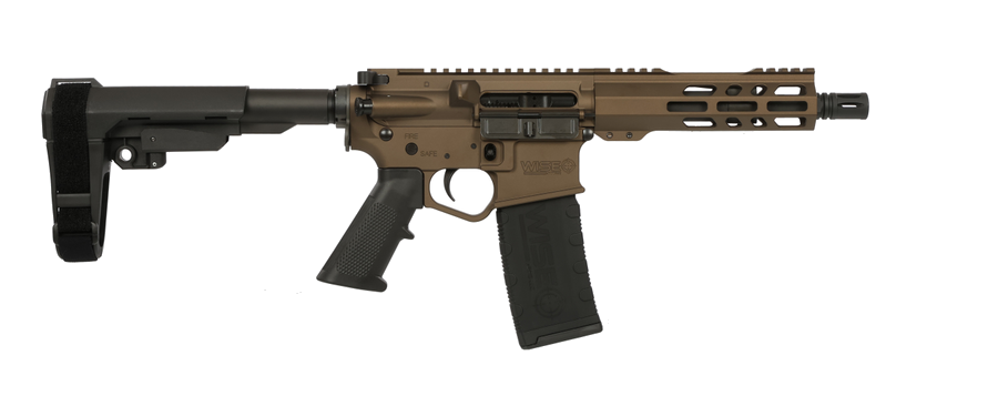 Wise Arms Wa-15b .300 Blackout Pistol – 7.5" Barrel, Midnight Bronze