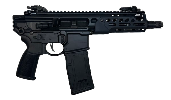 Sig Sauer Off-Duty MCX Rattler LT 300 AAC Blackout Pistol – 6.75", 30+1, Black Anodized, Aluminum Frame Optic Ready
