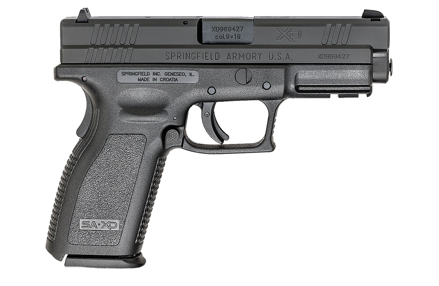 Springfield Armory XD Service 9mm Pistol – Black