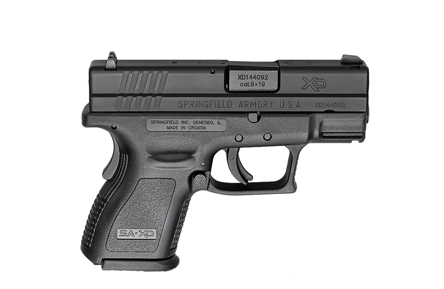 Springfield Armory XD Sub-Compact Essentials Pack 9mm Pistol