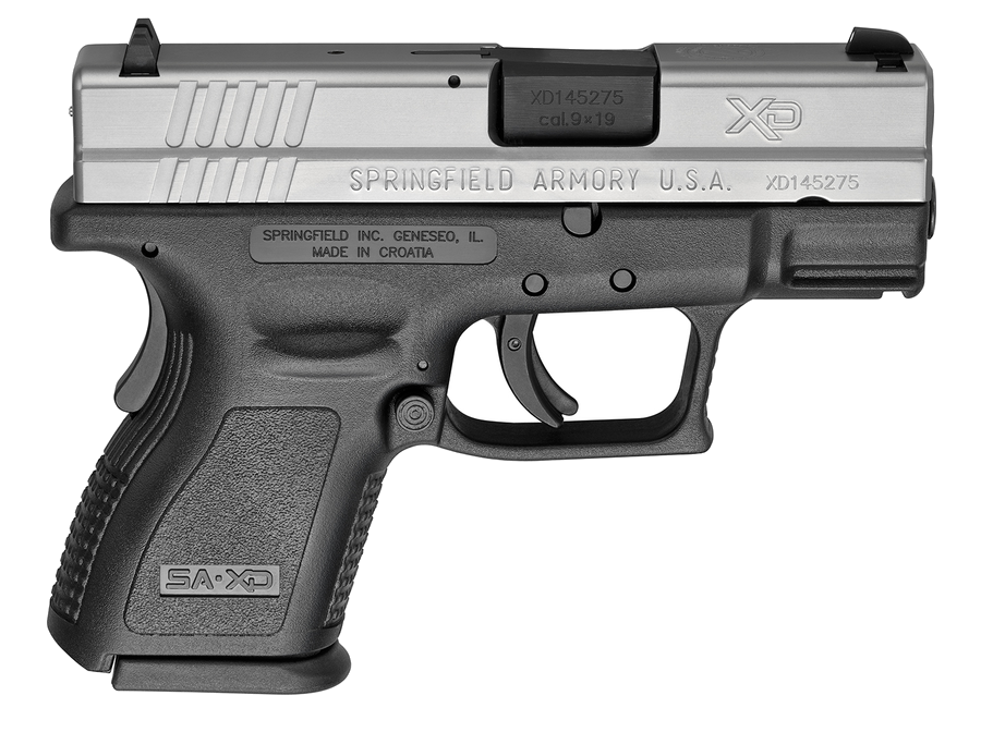 Springfield Armory XD Sub-Compact Bi-Tone Ess Package 9mm Pistol