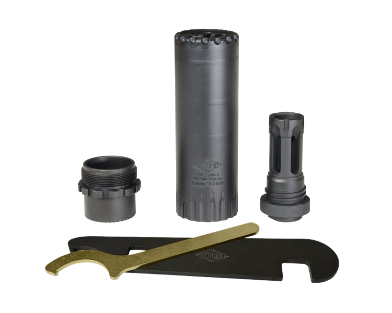 Yankee Hill Machine Turbo K 5.56 NATO Flash Hider – 1/2x28