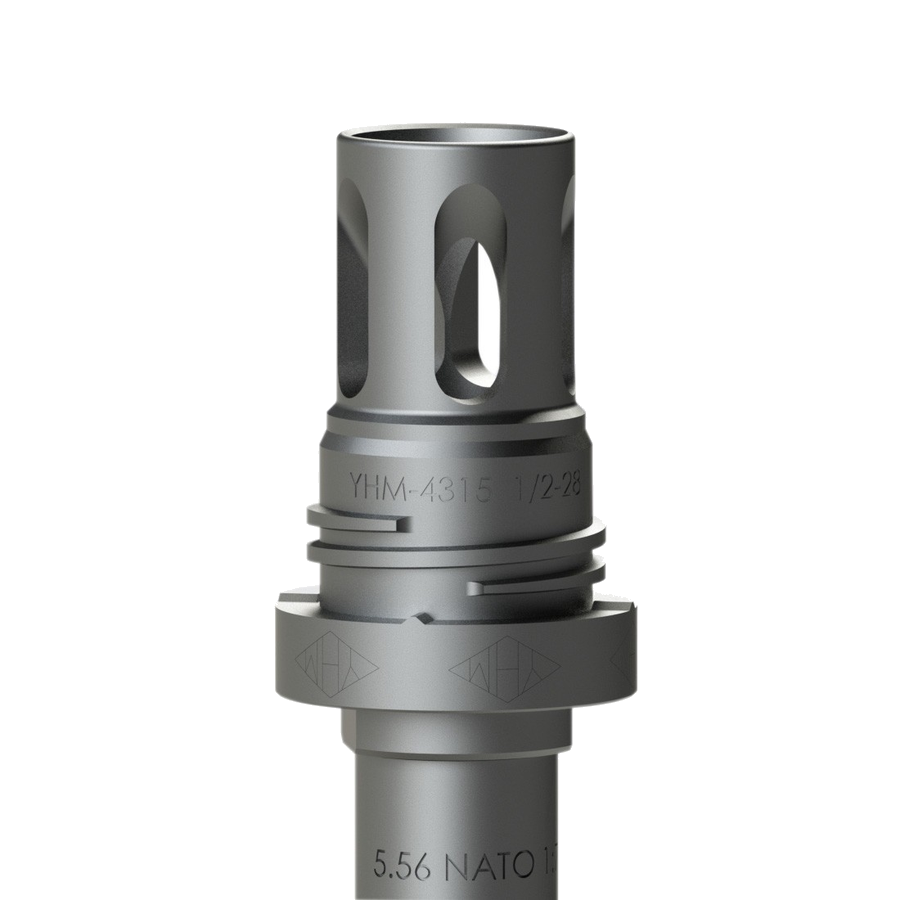 Yankee Hill Machine Mini QD .30 Caliber Flash Hider – 1/2x28