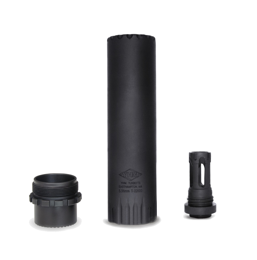 Yankee Hill Machine Turbo T3 Suppressor – .223 Rem/5.56