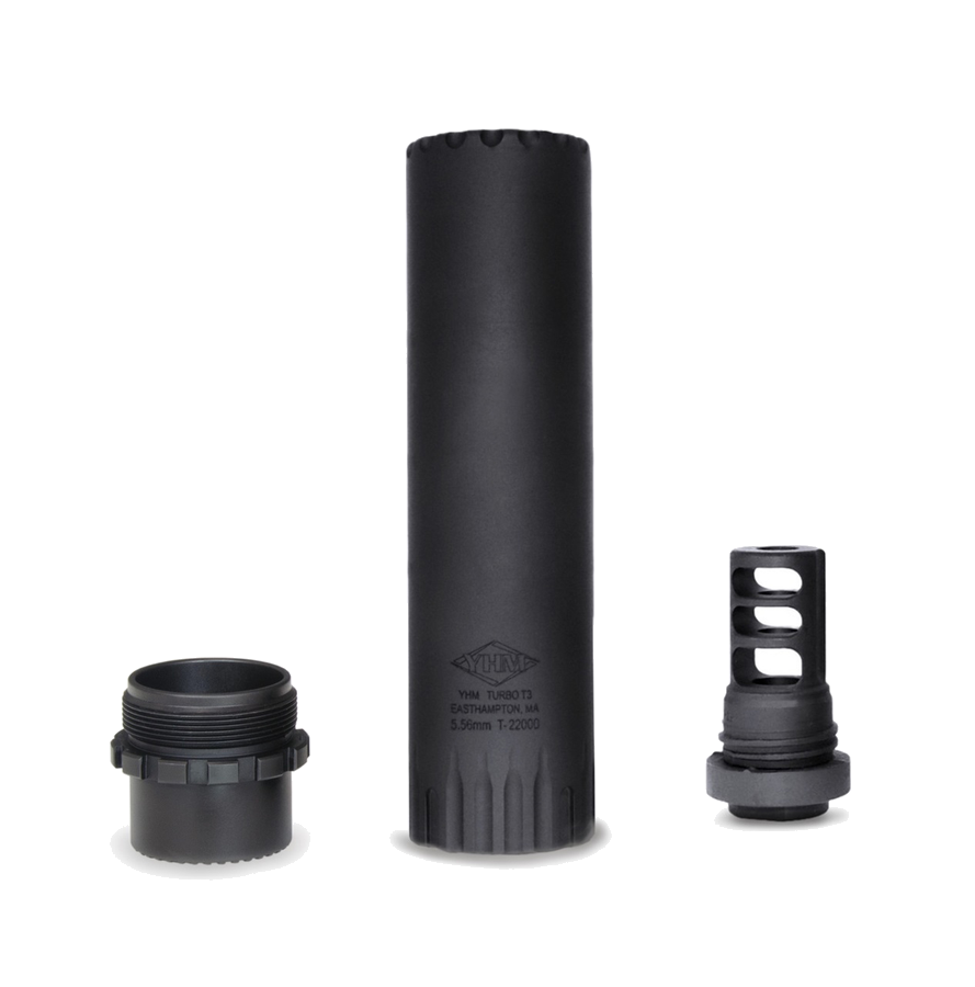 Yankee Hill Machine Turbo T3 Suppressor – .223 Rem/5.56