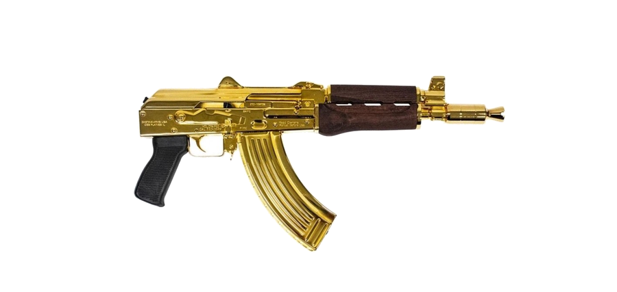 Zastava Arms USA Zpap M92 7.62 x 39mm Pistol – Gold