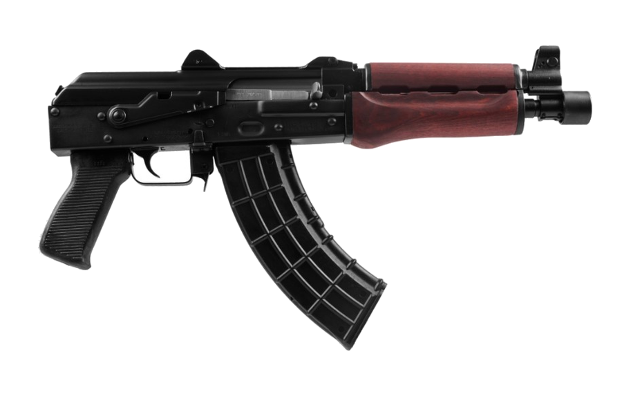 Zastava Arms USA Zpap M92 7.62 x 39mm Pistol – 10", 30+1, Blued, Black Polymer Pistol Grip, Krinkov Style Sights – MPN ZP92762SR