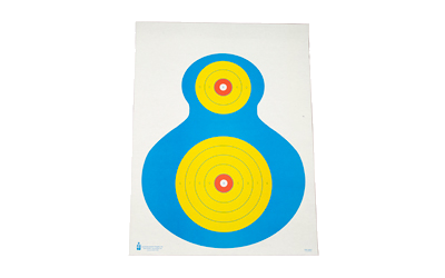 Action Target Colorful Silho Target 100-Pack