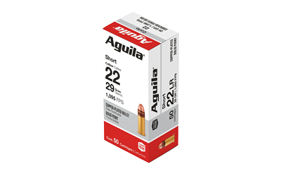 Aguila 22 Short Hv 29 Grain Ammunition – 50 Rounds