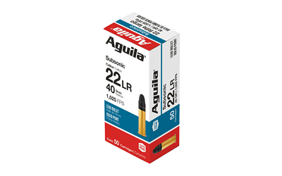 Aguila Ammunition .22 LR 40 Grain Ammunition – 50 Rounds