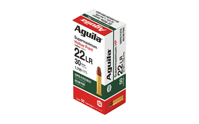 Aguila .22 LR 30 Grain SP Ammunition – 50 Rounds