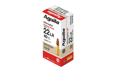 Aguila Ammunition .22 LR 40 Grain Ammunition – 50 Rounds