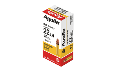 Aguila Ammunition .22 LR 40 Grain SP Ammunition – 50 Rounds