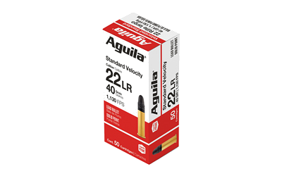 Aguila Ammunition .22 LR 40 Grain SP Ammunition – 50 Rounds