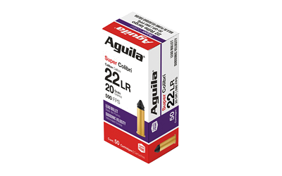Aguila Ammunition .22 LR 20 Grain Ammunition – 50 Rounds