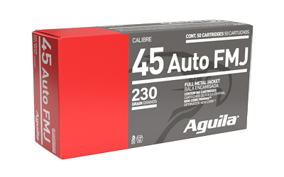 Aguila .45 ACP 230 Grain Full Metal Jacket Ammunition – 50 Rounds