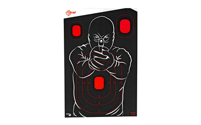 Allen EZ Aim 12"X18" Bad Guy 5-Pack