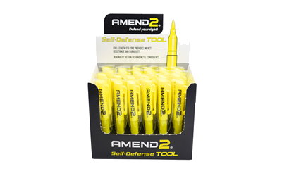 Amend2 G10 Self-Defense Pen Ylw Disp