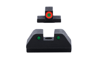 AmeriGlo Trooper Sw M&P Orange/Green Night Sights
