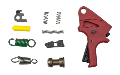 Apex Tactical Specialties M2.0 Poly Flat Fw Trgr Kit Trigger – Red