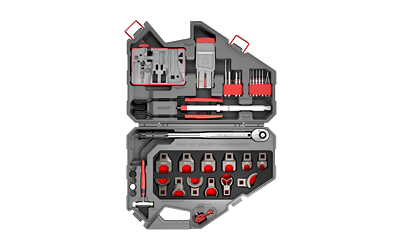 Real Avid AR-15 Pro Armorer Mstr Kit Case