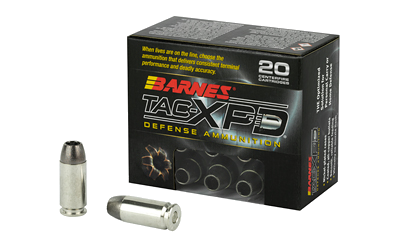 Barnes Tac-XPD .40 S&W 140 Grain Hollow Point Ammunition – 20 Rounds
