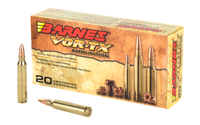 Barnes Vor-Tx .223 Rem 55 Grain Ammunition – 20 Rounds