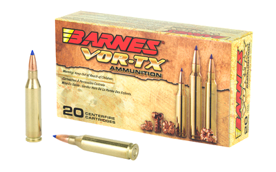 Barnes Vor-Tx .243 Win 80 Grain Ammunition – 20 Rounds