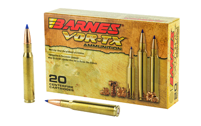 Barnes Vor-Tx .30-06 Springfield 168 Grain Ammunition – 20 Rounds