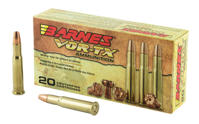 Barnes Vor-Tx .30-30 Win 150 Grain Ammunition – 20 Rounds