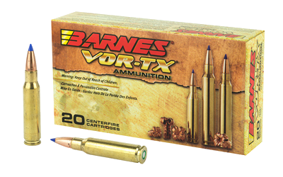 Barnes Vor-Tx .308 Win 130 Grain Ammunition – 20 Rounds