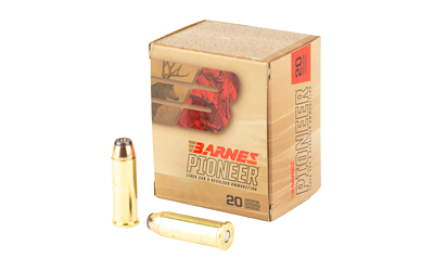 Barnes Pioner .44 Magnum 300 Grain Ammunition – 20 Rounds