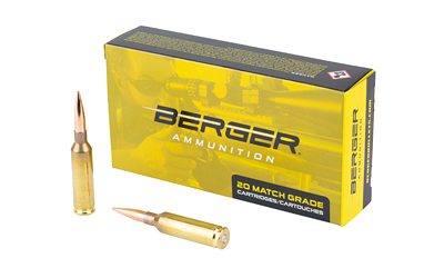 Berger Bullets Hybrid 6mm Creedmoor 105 Grain Ammunition – 20 Rounds
