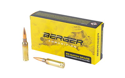 Berger Bullets AR Hy 6.5 Creedmoor 130 Grain OTM Ammunition – 20 Rounds