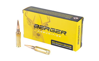 Berger Bullets Elite Hntr 6.5 Creedmoor 140 Grain Ammunition – 20 Rounds
