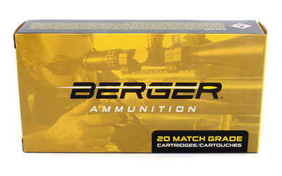 Berger Bullets LR Hybrid 6.5 Creedmoor 153 Grain Ammunition – 20 Rounds