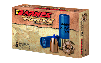 Barnes Vor-Tx 12 Gauge 438 Grain SLUG Ammunition – 5 Rounds