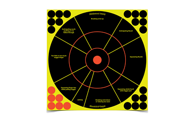Birchwood Casey Shoot-N-C 12" Handgun Target 5-Pack Pistol