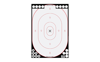 Birchwood Casey Shoot-N-C White/Black Slhout 5-12x18