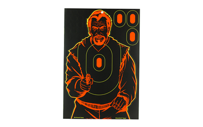 Birchwood Casey Shoot-N-C Bad Guy Silhouette 5-Pack