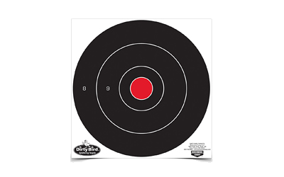 Birchwood Casey Dirty Bird Round Blseye Target 12-12"