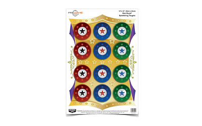Birchwood Casey Pregame Star Burst Target 8-12x18