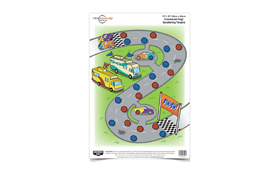 Birchwood Casey Pregame Check Flag Target 8-12x18