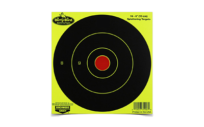 Birchwood Casey Dirty Bird Yellow Round Target 16-6"